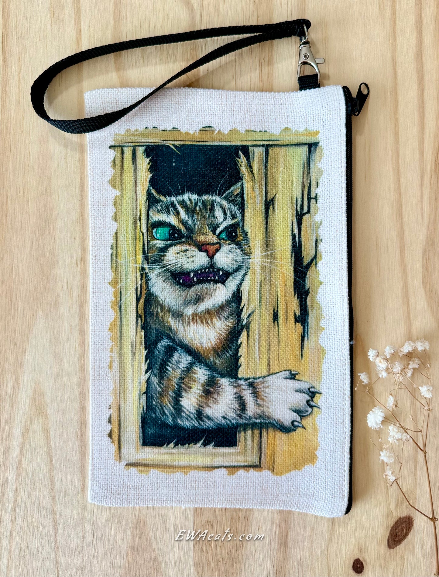 Linen Wallet "Here's Kitty"
