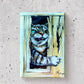 MAGNET 2"x 3" Rectangle "Here's Kitty"