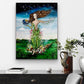 Original Painting "The Soul of the Earth" Acrylics on Canvas