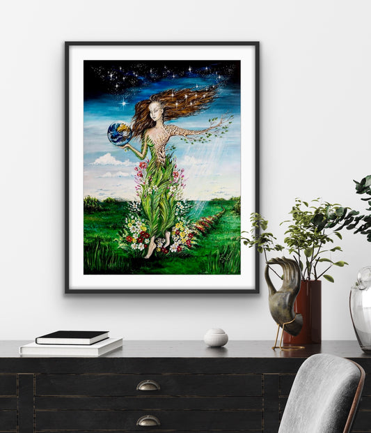 Art Print "The Soul of the Earth"