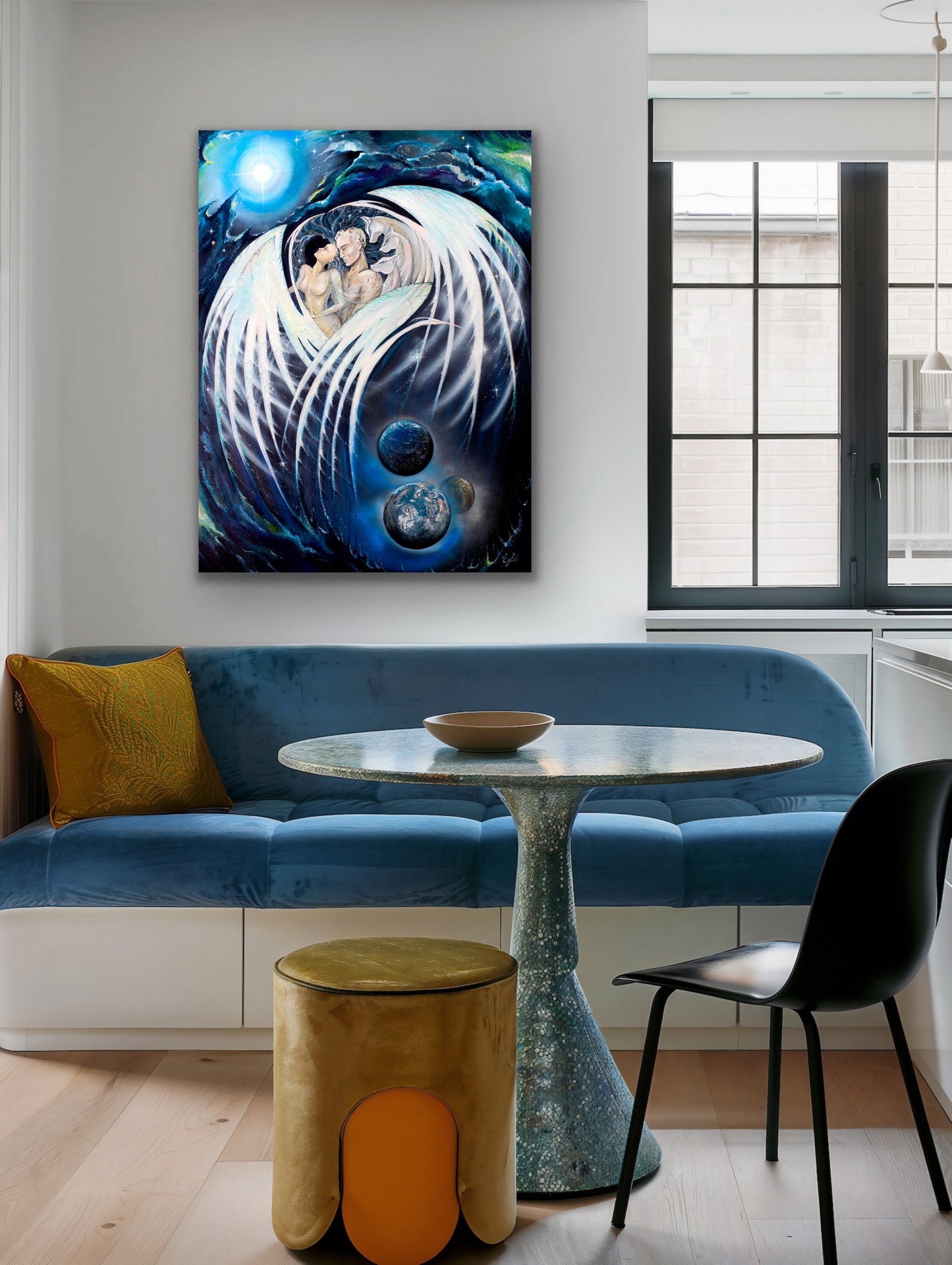 Original Painting "Universal Love" Acrylics on Canvas
