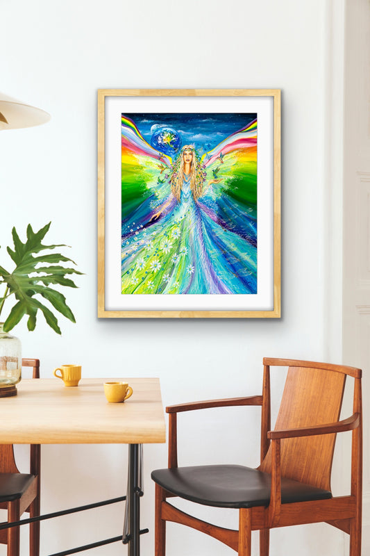 Art Print "Angel of Peace "