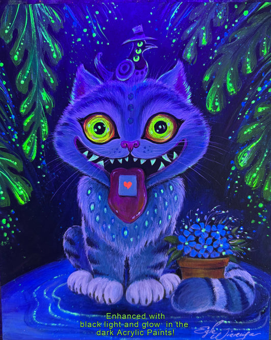 SUPREME MASTER CANVAS "Derpy Tiger Cat" Limited to 5!