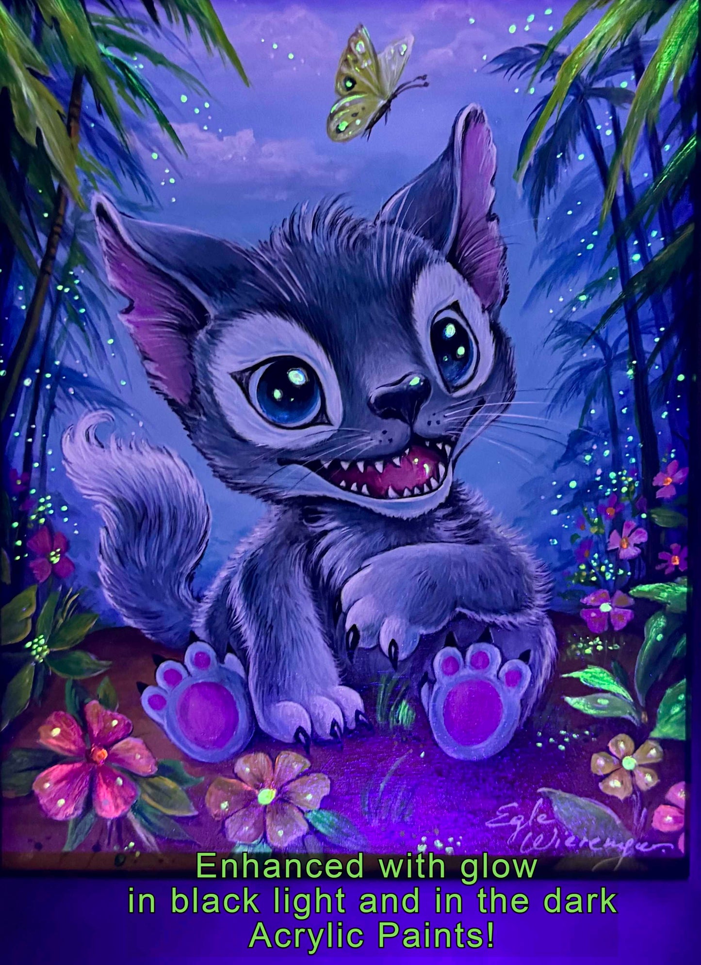 SUPREME MASTER CANVAS "Kitty Stitch" Limited to 5!