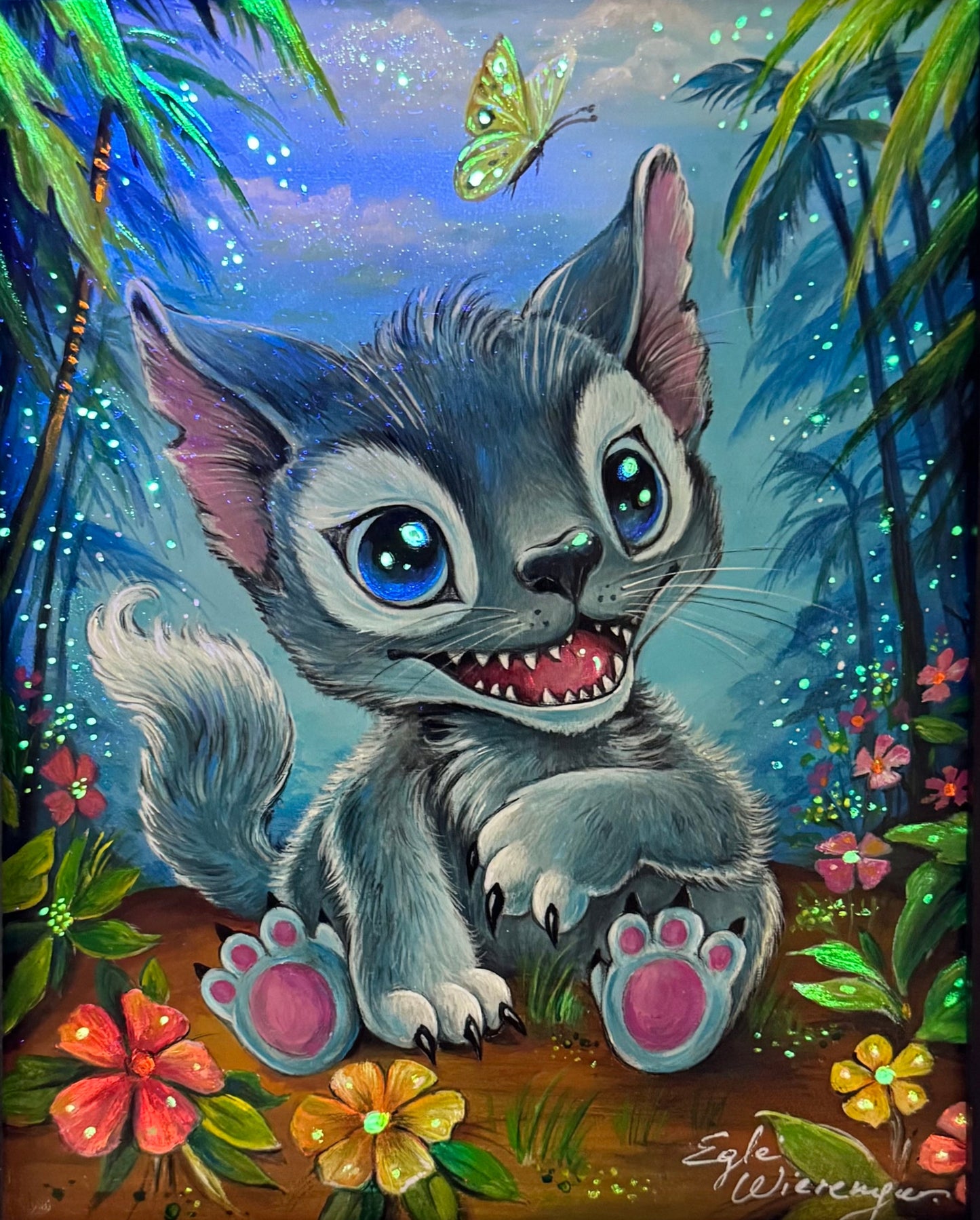 SUPREME MASTER CANVAS "Kitty Stitch" Limited to 5!