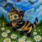 Original Painting "Kitty Bee"