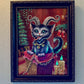 Original Painting "Kitty Krampus"