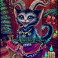 SUPREME MASTER CANVAS "Kitty Krampus" Limited to 5!
