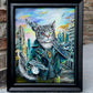 Original Painting "Purrminator"