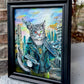 Original Painting "Purrminator"