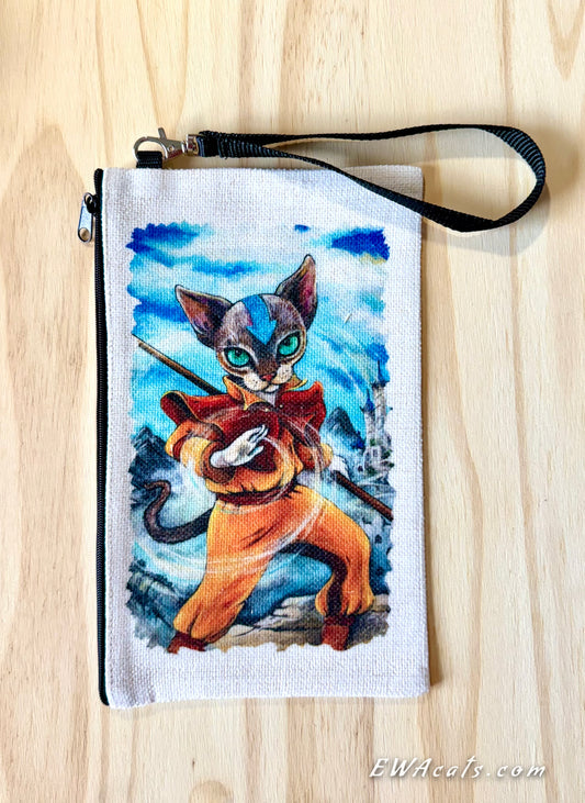 Linen Wallet "Kitty Aang"