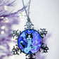 ORNAMENT 3"x 3" Silver Snowflake "Purr Purr Rain!"