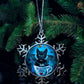 ORNAMENT 3"x 3" Silver Snowflake "Give Me Your Heart!" (Image on both sides)