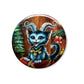 Button "Kitty Krampus"
