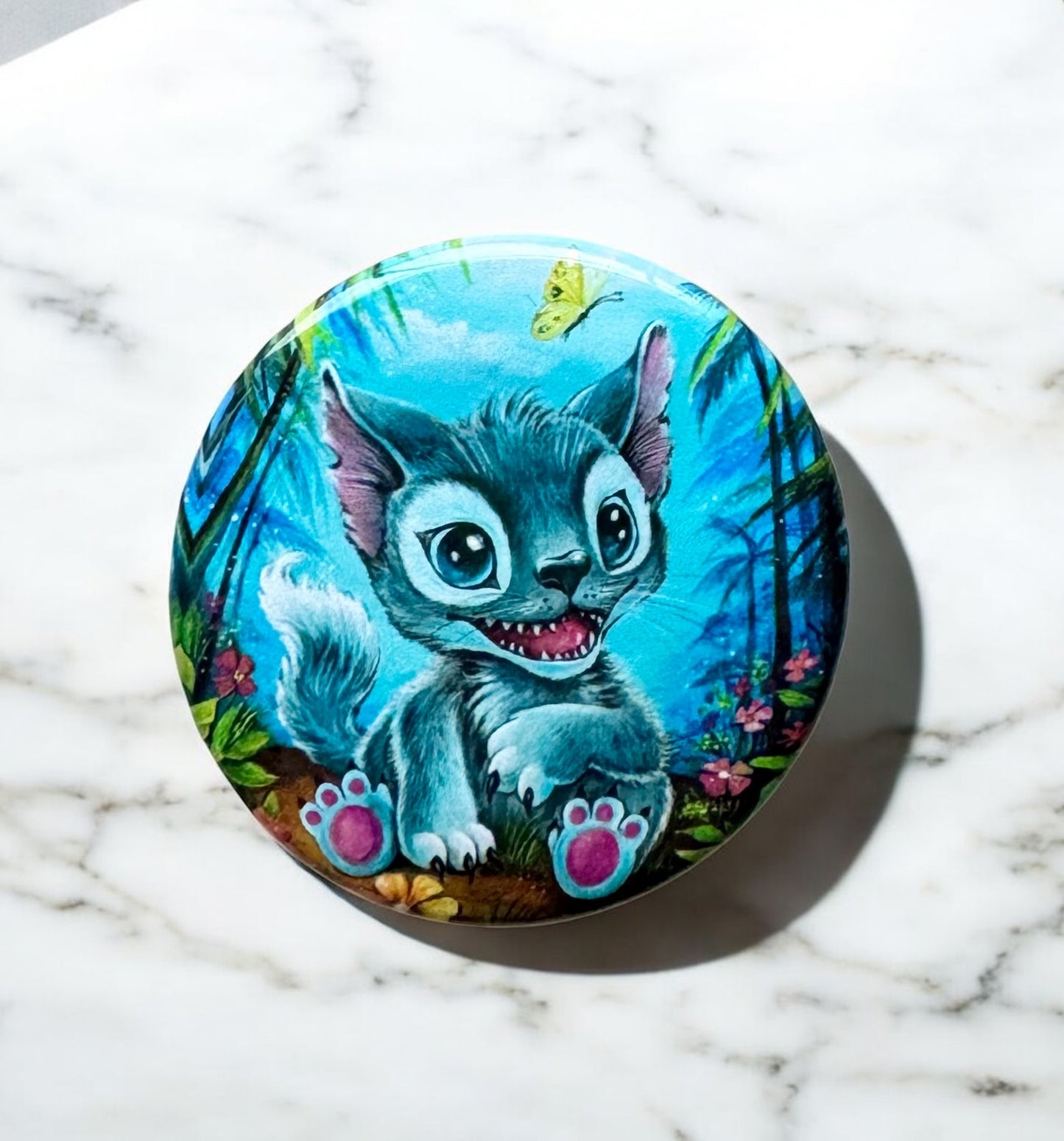 Button "Kitty Stitch"