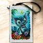 Linen Wallet "Kitty Stitch" (image on both sides)