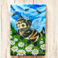 MAGNET 2"x 3" Rectangle "Kitty Bee"