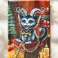 MAGNET 2"x 3" Rectangle "Kitty Krampus"