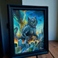 Original Painting "Catzilla"