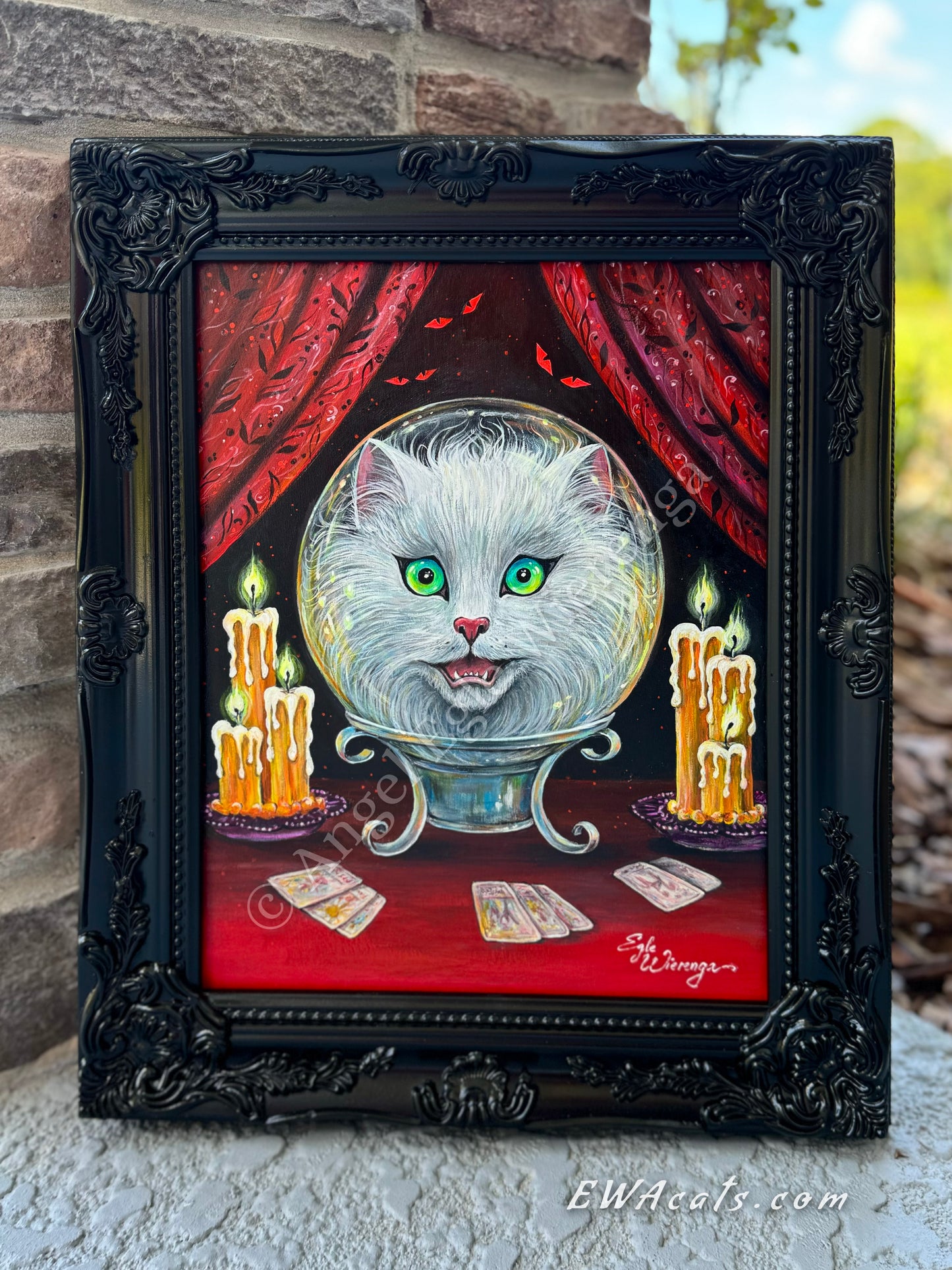 Original Painting "Meowdame Leota"