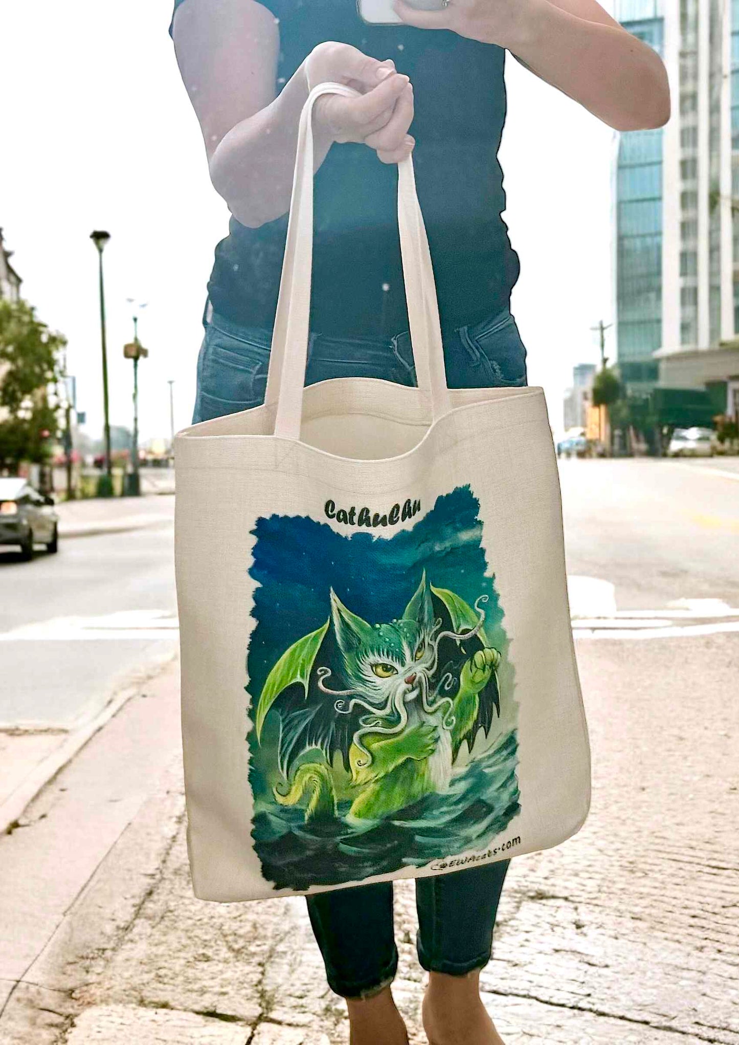 Tote Bag "Cathulhu"