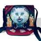 Shoulder Bag "Meowdame Leota" with a Removable Flap