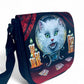 Shoulder Bag "Meowdame Leota" with a Removable Flap