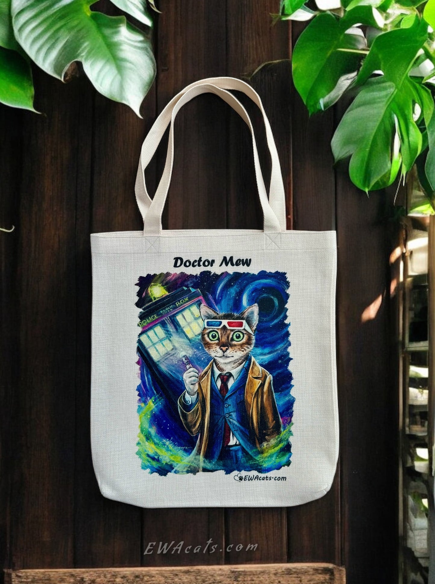 Tote Bag "Doctor Mew"