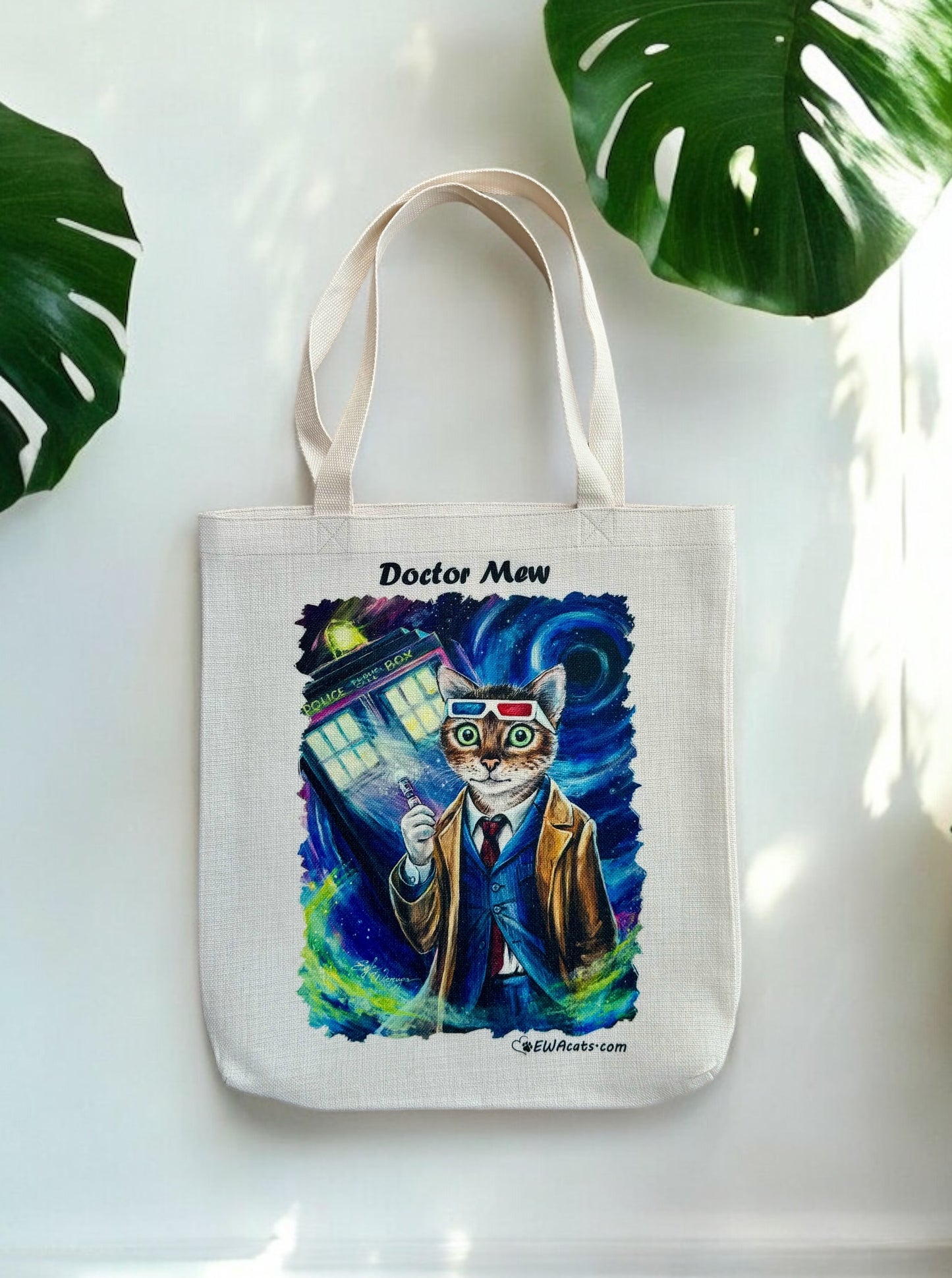 Tote Bag "Doctor Mew"