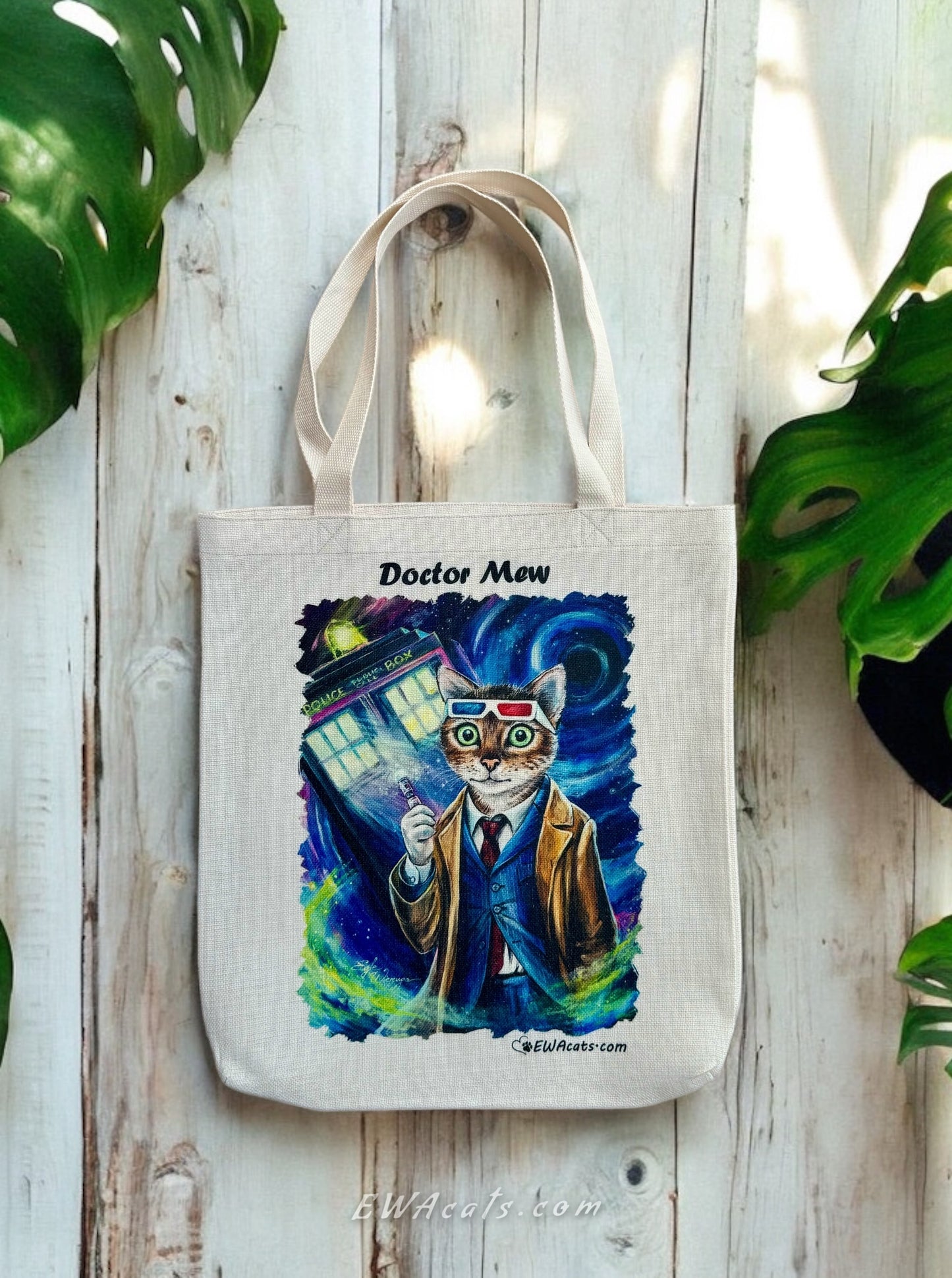 Tote Bag "Doctor Mew"