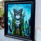 Original Painting "Purrnisher"