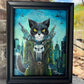 Original Painting "Purrnisher"