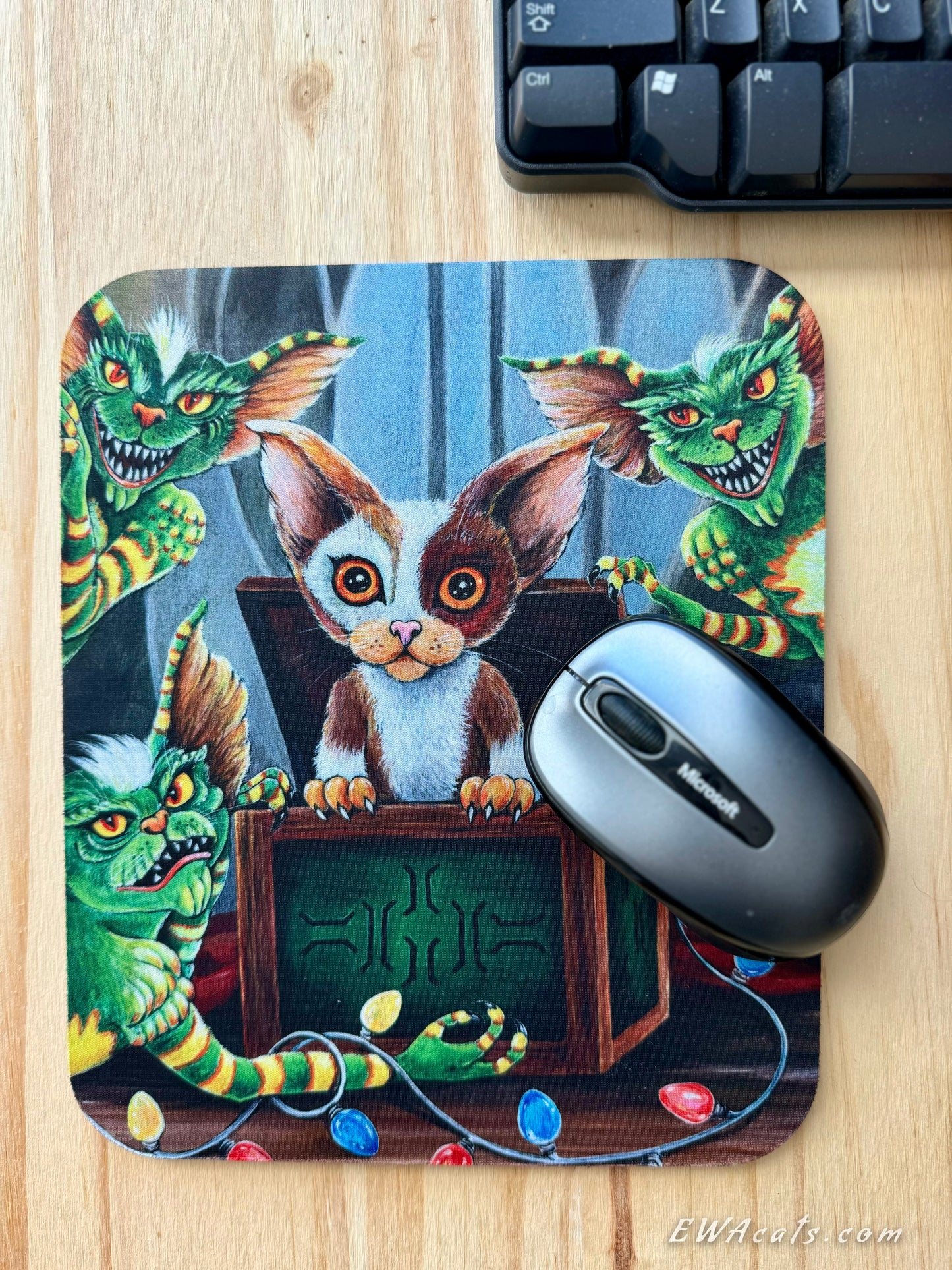 Mouse Pad  "Furry Gremlins"