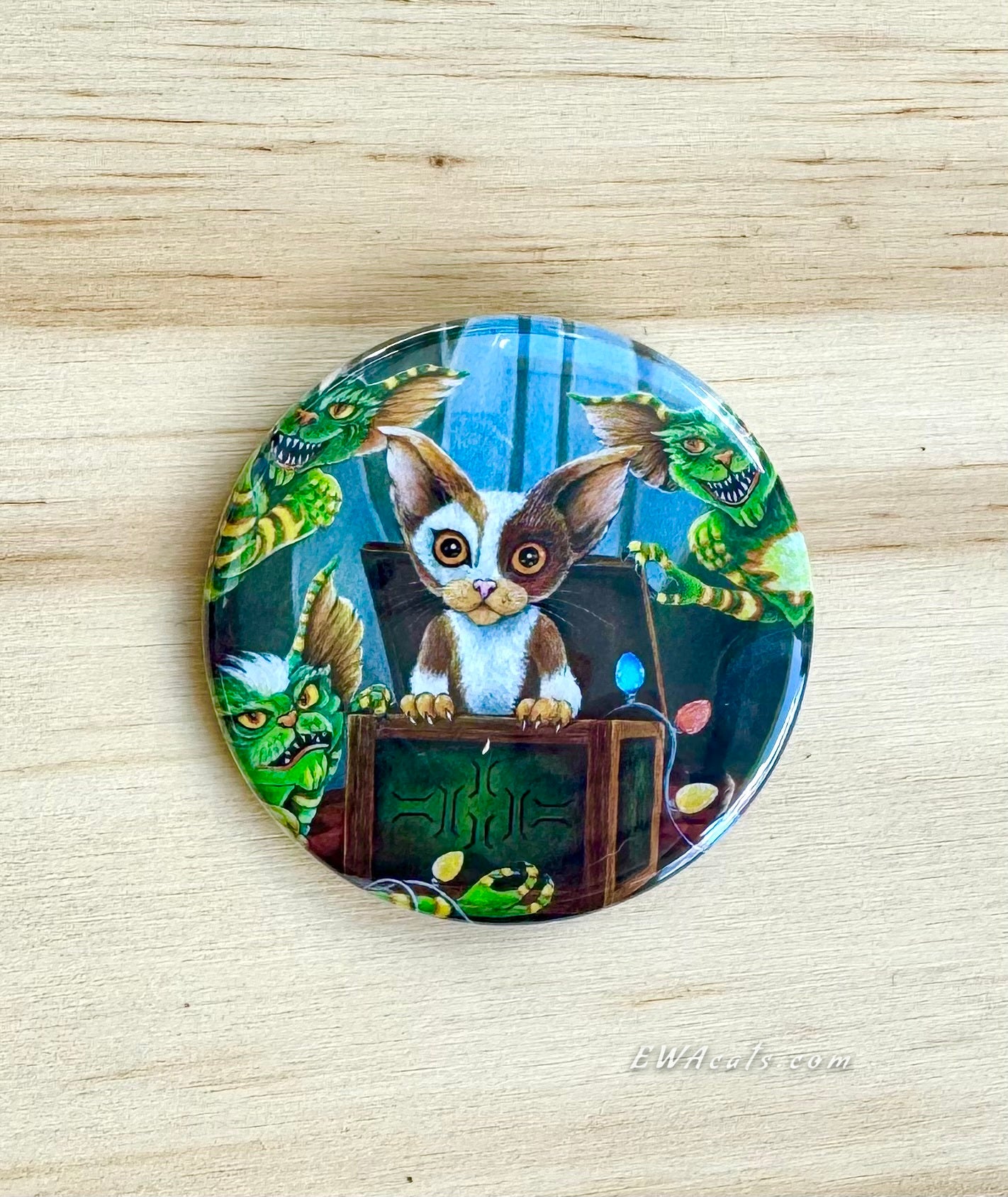 Button "Furry Gremlins"