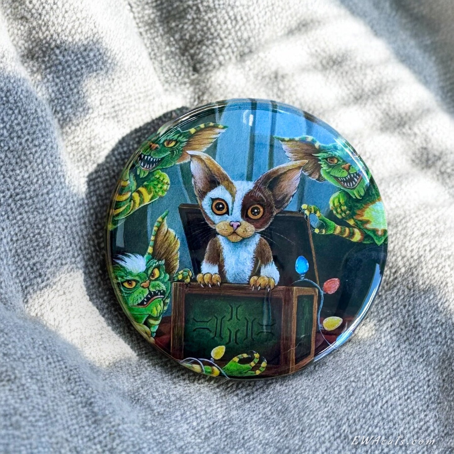 Button "Furry Gremlins"