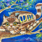Art Print "Kittybus" ((Inspired by Studio Ghibli film My Neighbor Totoro)