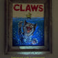 Original Painting "Claws" Inspired by movie Jaws, Glow in black light and in the dark