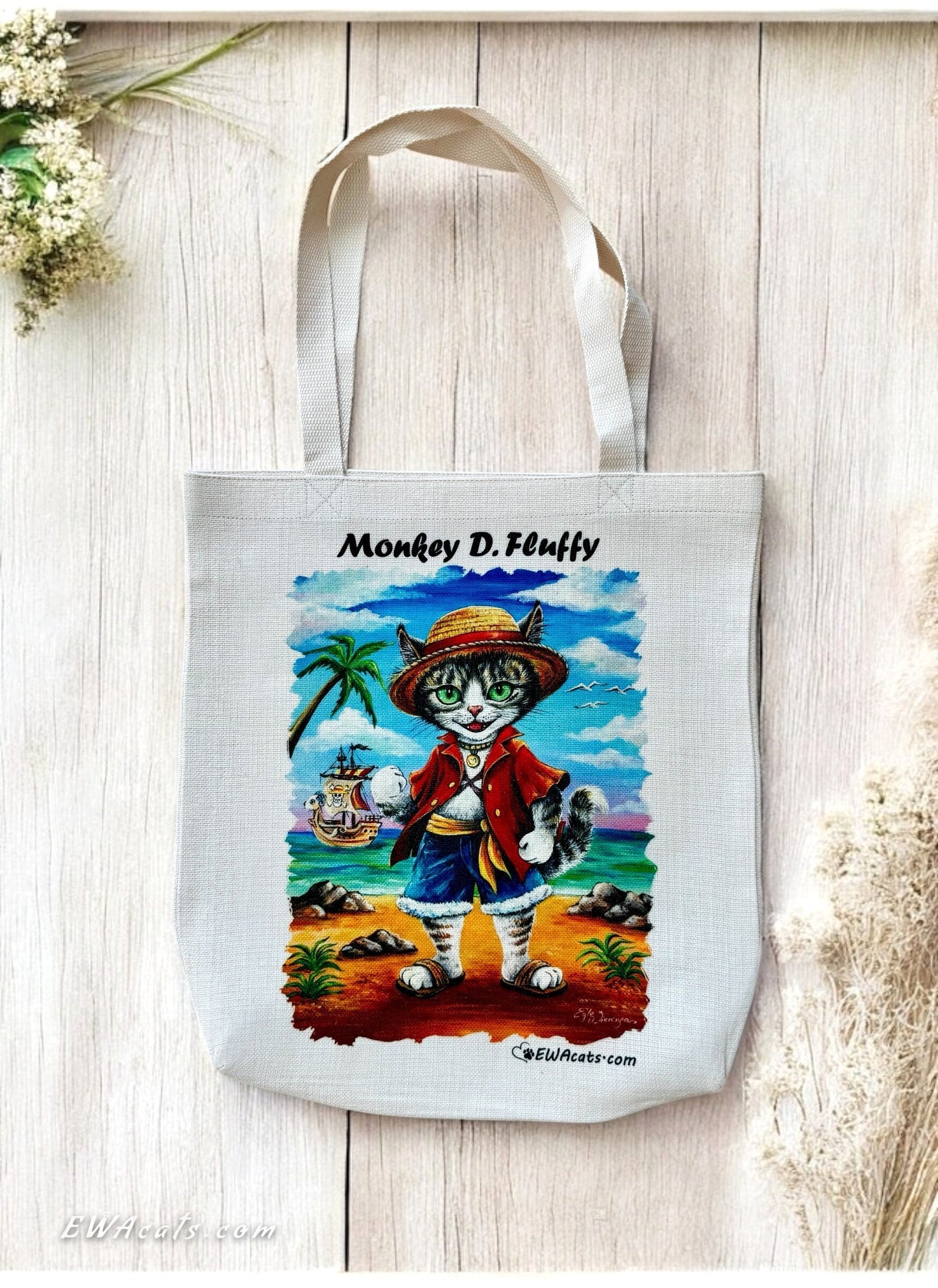 Tote Bag "Monkey D. Fluffy"