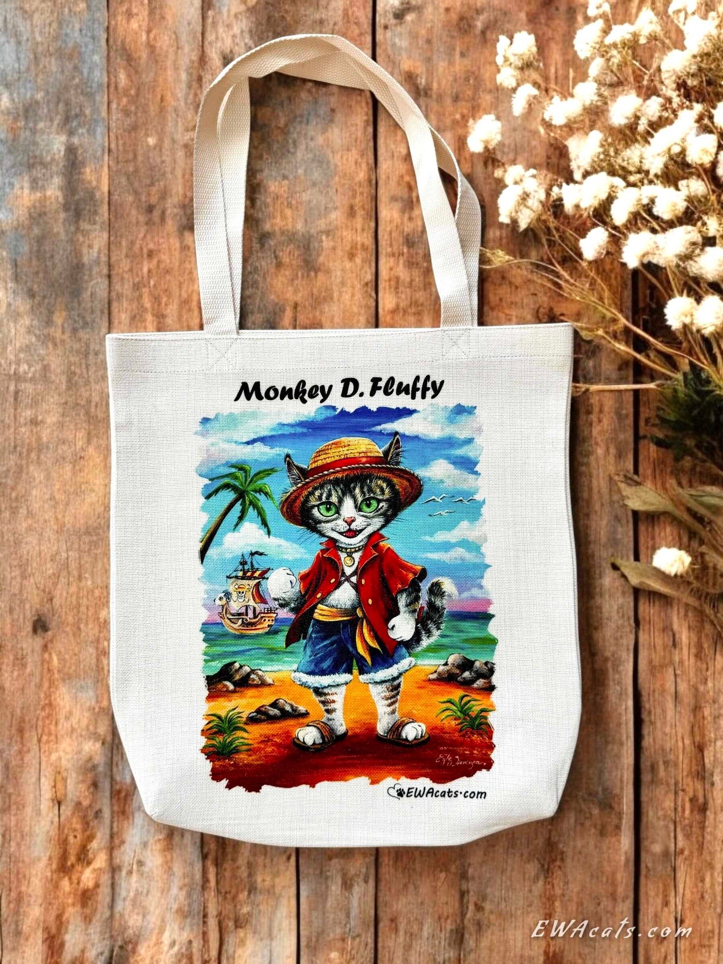 Tote Bag "Monkey D. Fluffy"