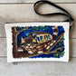 Linen Wallet "Kitty Bus"