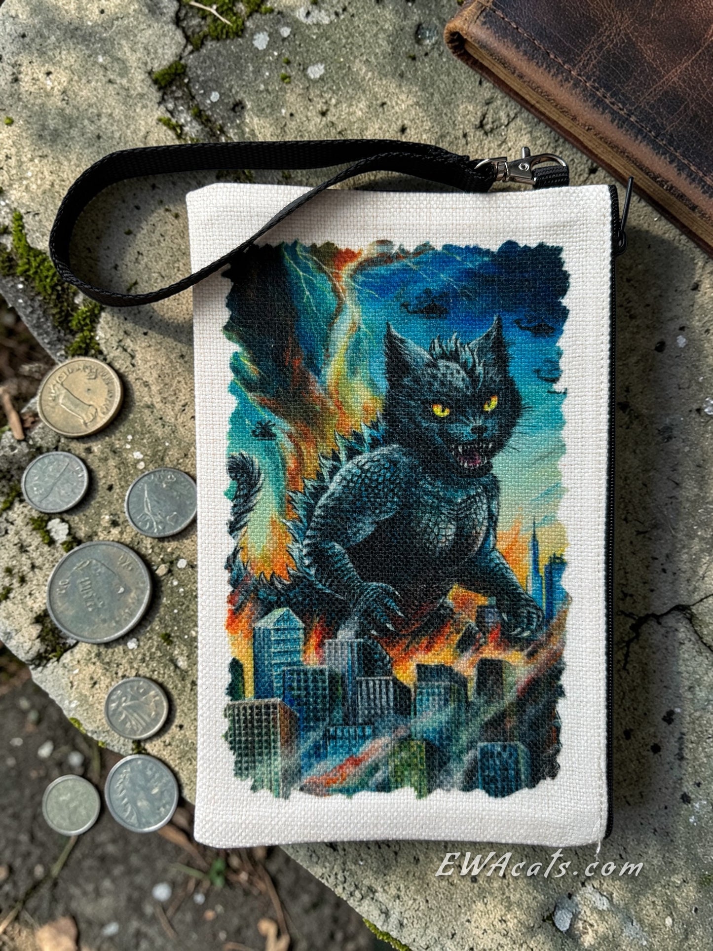 Linen Wallet "Catzilla"