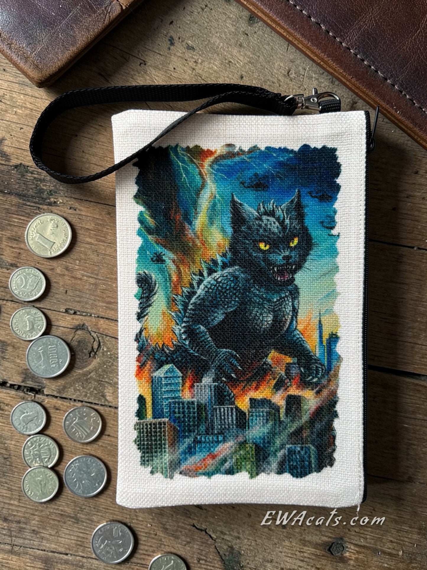 Linen Wallet "Catzilla"