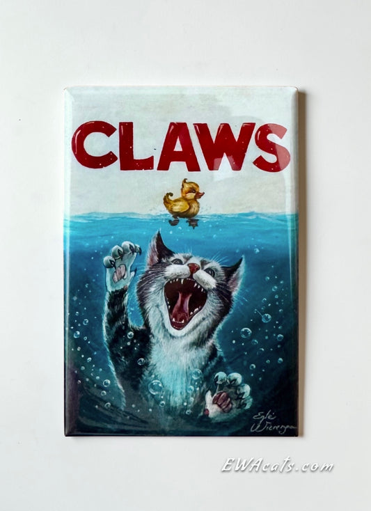 MAGNET 2"x 3" Rectangle "Claws"