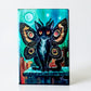 MAGNET 2"x 3" Rectangle "Moth Meow"
