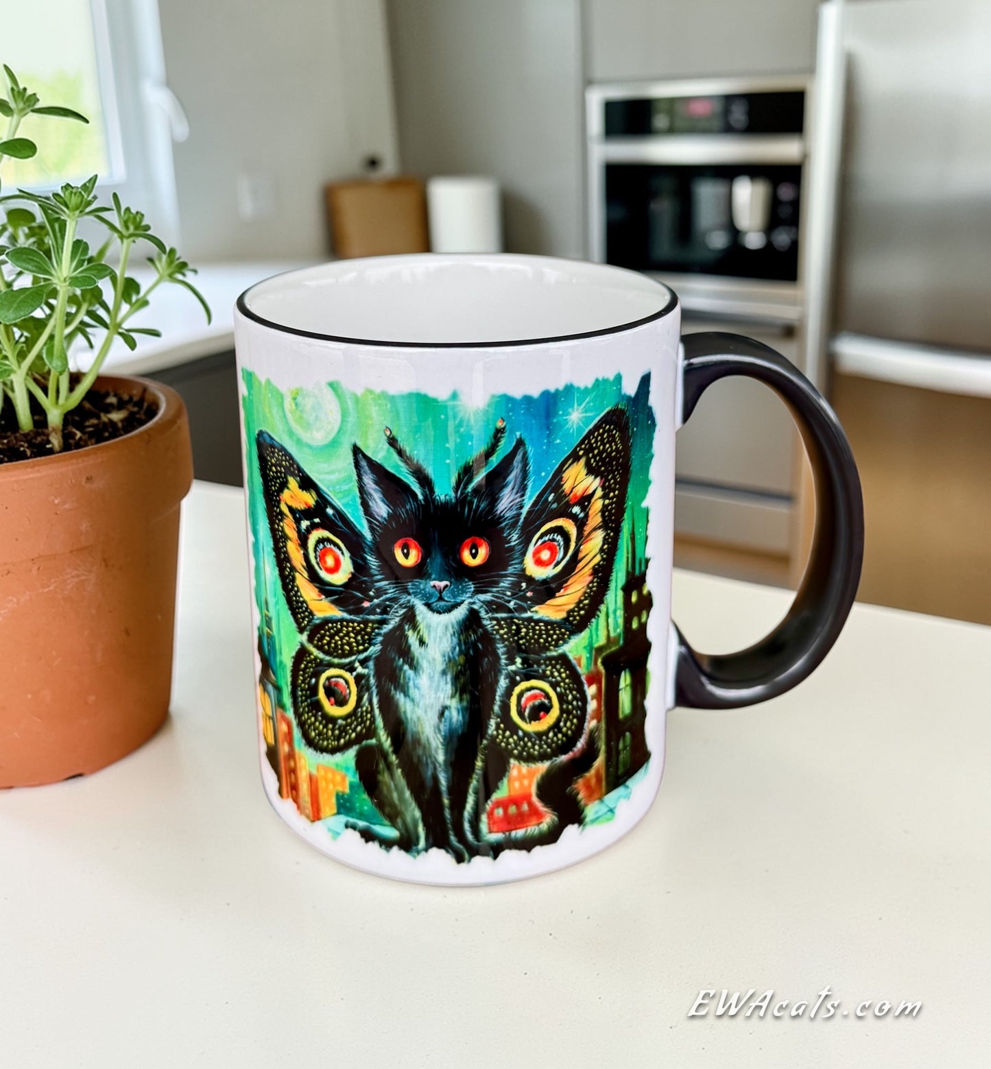 MUG "Moth Meow"
