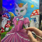 Original Painting "Purrincess Peach"