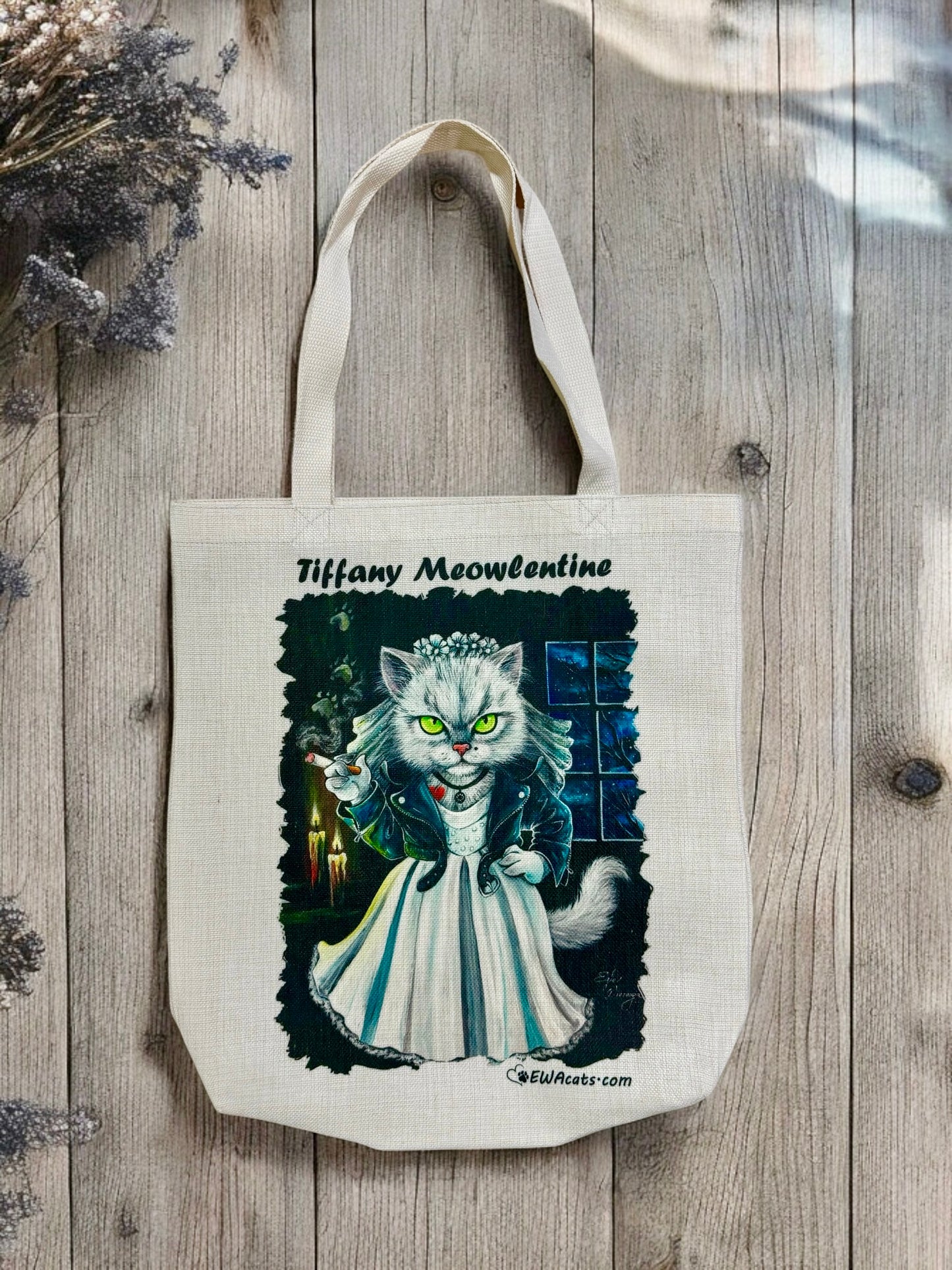 Tote Bag "Tiffany Meowlentine"