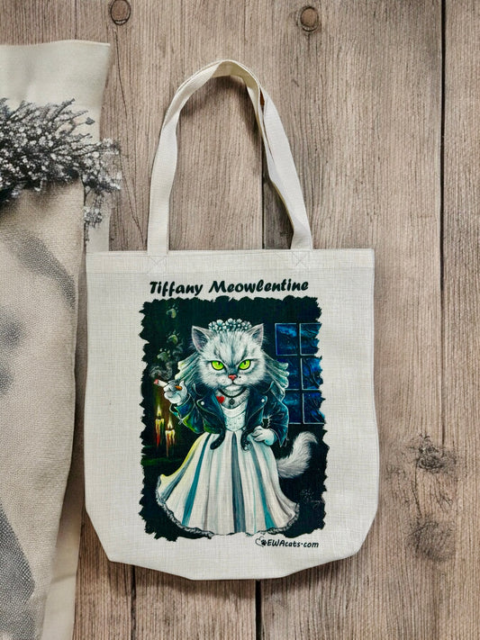 Tote Bag "Tiffany Meowlentine"