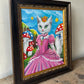 Original Painting "Purrincess Peach"