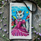 Linen Wallet "Perrincess Peach"